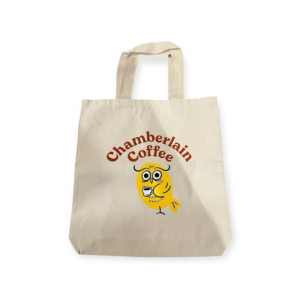chamberlain coffee night owl tote bag
